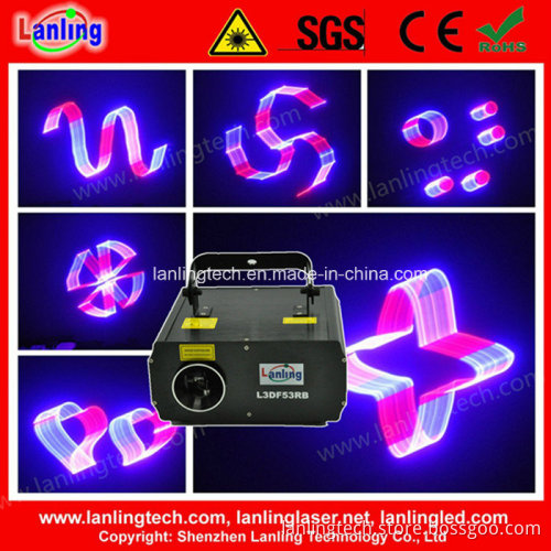 Fat-Beam 3D Animation Laser Projector (L3DF53RB)